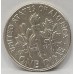 UNITED STATES OF AMERICA 1964D . ONE 1 DIME COIN . LOW MINTAGE . LUSTRE